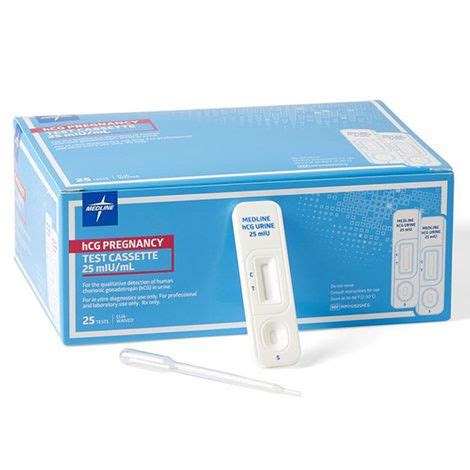 medline hcg pregnancy test cassette package insert|medline pregnancy test results.